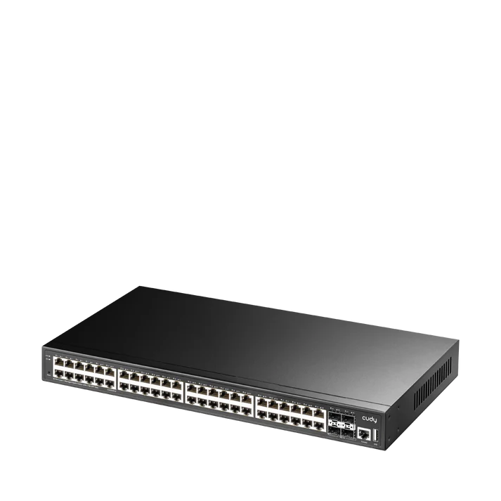 Cudy 48-GbE 4-SFP+ L3 Managed Gigabit Switch GS5048S4