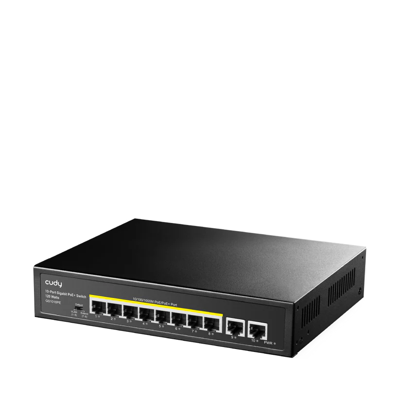 Cudy 8-GbE PoE Switch with 2 Uplink GbE GS1010PE - Image 2