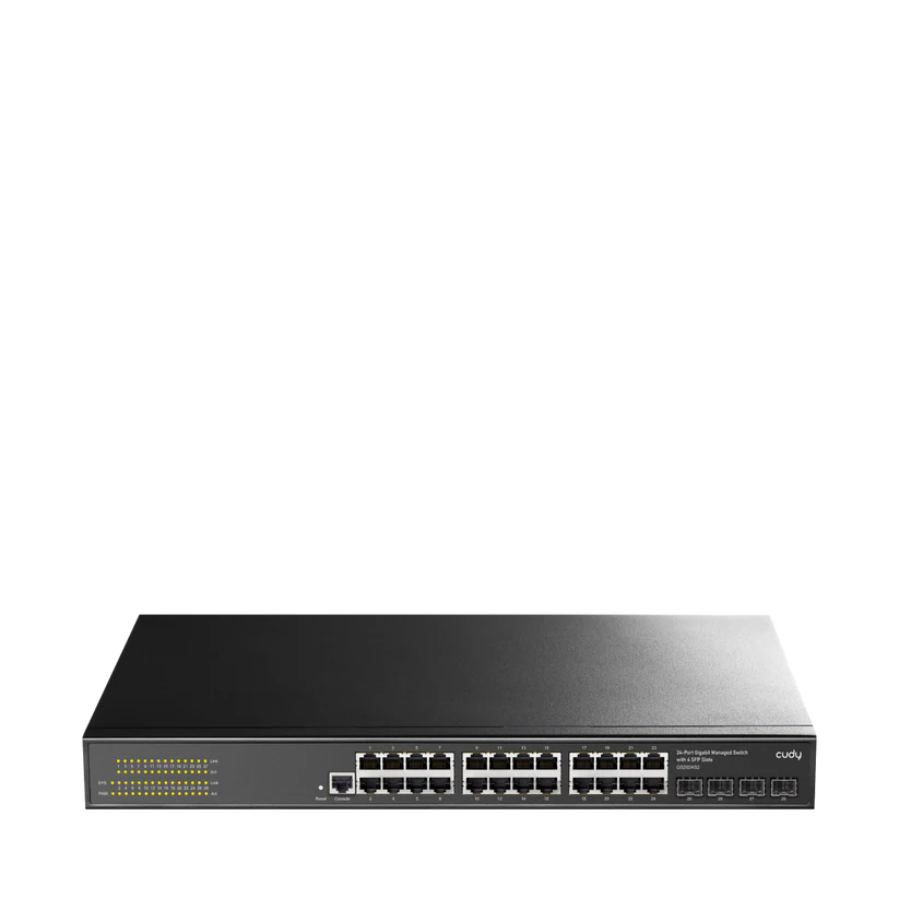Cudy 24-Port Layer 2 Managed Gigabit Switch with 4 Gigabit SFP lots GS2024S2 - Image 4