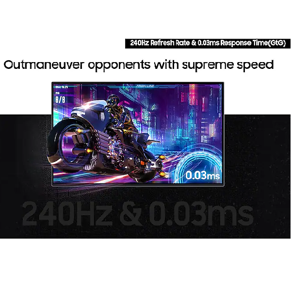 32" G80SD UHD OLED Gaming Monitor with Smart features 240Hefresh Rz Rate - Image 8