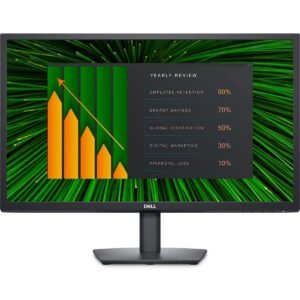 Dell E2423H 24" Flat Monitor w/ Wide Viewing Angles VA Full HD (1080p) @60Hz, 5ms (GTG), DP/VGA