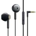 Joyroom JR-EW05 Wired Series Half In-Ear Wired Earphones - Black
