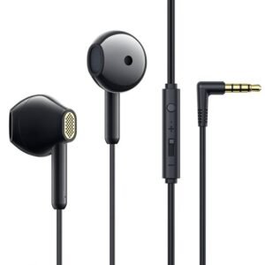 Joyroom JR-EW05 Wired Series Half In-Ear Wired Earphones - Black