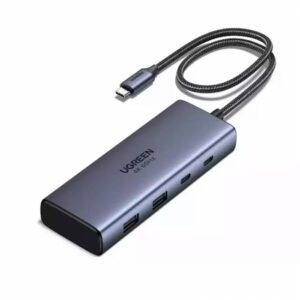 UGREEN 45379 7-in-1 USB-C Hub Dual 4K@60Hz HDMI, 100W PD, 4x USB-A/C 10Gbps