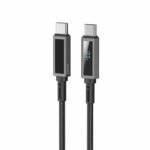 WiWU Wi-C079 1.2m 100W, Ultra-Durable Zinc Alloy Connectors, Warriors Link Series Nylon Braided, PD Fast Charging  Cable - Black