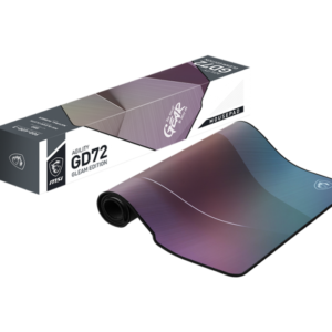 MSI AGILITY GD72 GLEAM EDITION XL Reflective Visual Effects  Surface Non-Slip 100% Smooth Without Resistance Durable Than Conventional Fabric 100% Splash Proof Fast-cooling 3mm Thick Gaming Mouse Pad
