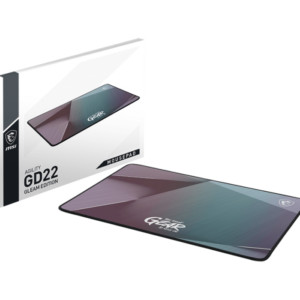 MSI AGILITY GD22 GLEAM EDITION Reflective Visual Effects  Surface Non-Slip 100% Smooth Without Resistance Durable Than Conventional Fabric 100% Splash Proof Fast-cooling 3mm Thick Gaming Mouse Pad