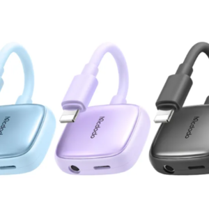 Mcdodo Lightning to 3.5mm Audio Cable+Audio Charger Splitter,2 in 1 iPhone Headphone Digital Audio Adapter Aux Adapter for iPhone