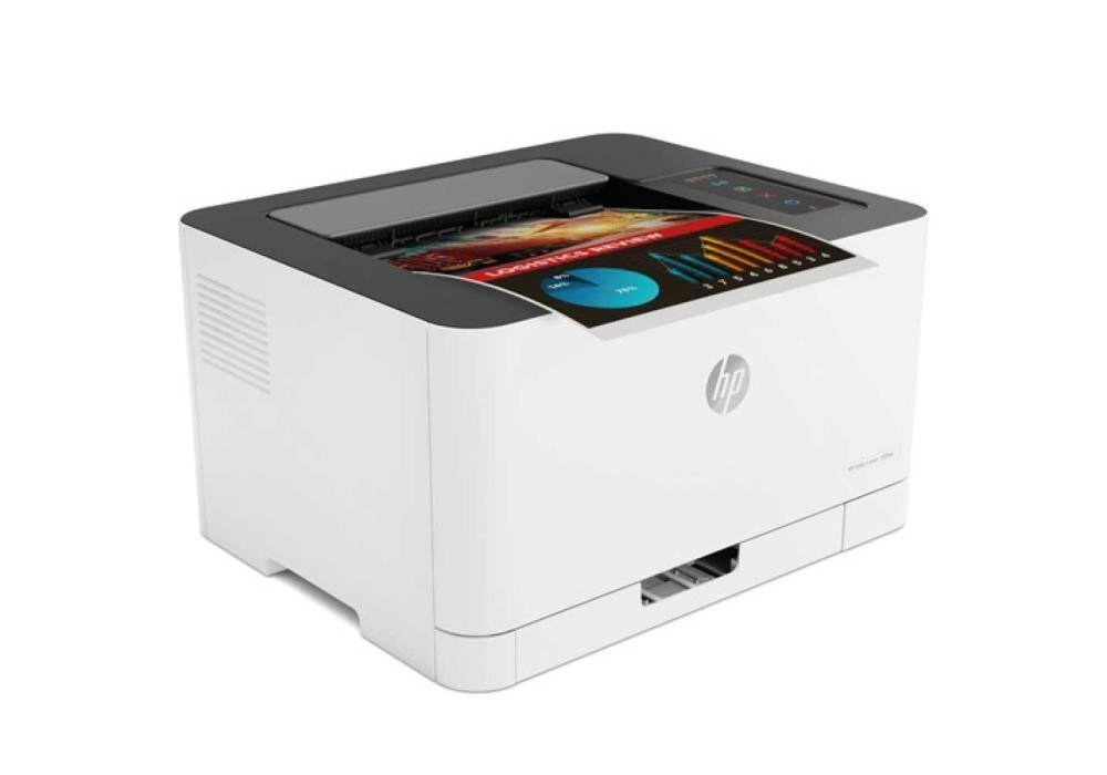 Printer HP Color Laser Color 150A Manual Duplex Print Speed (Black, Normal Quality, A4/US Letter): 18 PPM Color 4 PPM 600 x 600 DPI A4 1 Year Warranty