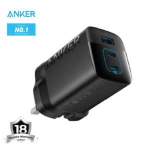 Anker Charger 336 Powerport 67W USB C Gan Charger A2674 - Black  / 18 Months Warranty