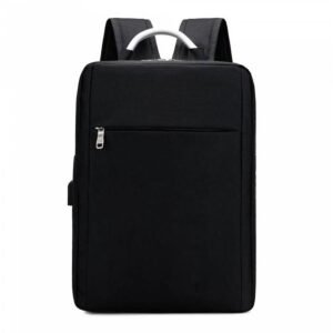 Laptop Backpack Up to 15.6" Laptops S002 Protective Case Water Resistant Exterior - Black