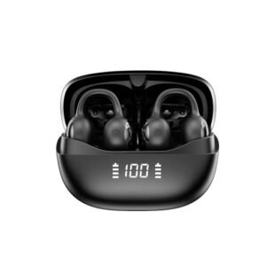 WiWU Ai302 Multilingual Real-time Translation Wireless Earbuds, IPX4, 4-MIC ENC, Type-C Charging Port, 60H Battery Life , Black - 18 Monthly Warranty