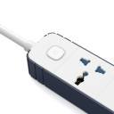 WiWU Wi-S007 PS422, 8 in 1, 20W, 4 Sockets + 2 USB-C, 2 USB-A - Image 2