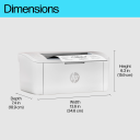 HP Printer LaserJet M111w Printing 20ppm 600 x 600 DPI A4 Wireless Printer, Print, Fast speeds, Easy setup, Mobile printing, Best-for-small teams, Instant Ink eligible - Image 3