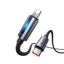 MCDODO USB-C to Lighting Cable with Breathing Light PD Fast Charging With 3A Current & Max.36w Charging and data sync - 18 Months Warranty - Image 2