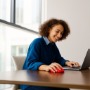 Logitech M330 Silent Mouse, Wireless, (Red) - Image 2