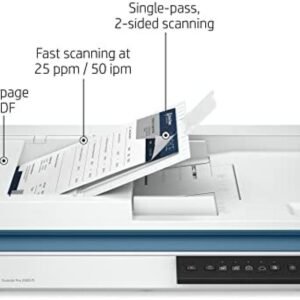 HP SCANJET PRO 2600 F1 Scanner Fast 2-Sided up to 25 ppm Scanning & Auto Document Feeder