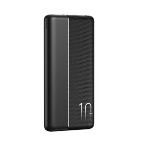 WIWU Power Bank Wi-P032 Black 10000 mAh Dual USB Ports and a Type-C Output - 18 Month Warranty