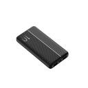 WIWU Power Bank Wi-P032 Black 10000 mAh Dual USB Ports and a Type-C Output - 18 Month Warranty - Image 2