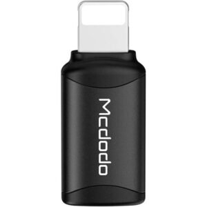 Mcdodo USB-C to Lightning Adapter, 3A Rapid Charging, Fast Data Transfer, USB-C i-Phone Converter Connector, Aluminum Alloy Exterior, Type C to IOS Connector, iOS USB
