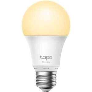 TP-Link Tapo Smart Bulb Wireless, Smart WiFi LED Light 8.3W Dimmable Soft Warm White Works with Amazon Alexa and Google