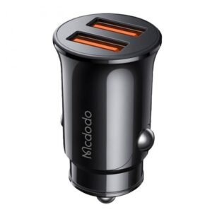 Mcdodo CC-6602 Dual USB Port 12W 2A Car Charger - 18 Months Warranty