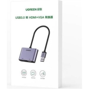 UGREEN USB 3.0 to HDMI+VGA Converter