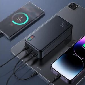 Joyroom JR-QP196 Dazzling 30000mah 22.5W Fast Charging Powerbank with 4 Color LED Charge Indicator - 18 Months Warranty