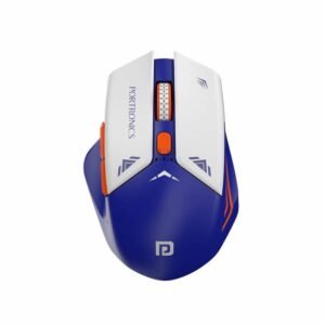 G-550C RGB Wireless USB Gaming Mouse, 6 Buttons, 2.4GHz Receiver, Rechargeable Battery, 10m Range, Adjustable DPI, Plug and Play, for Windows/MAC/Linux/PC/Laptop (Blue)