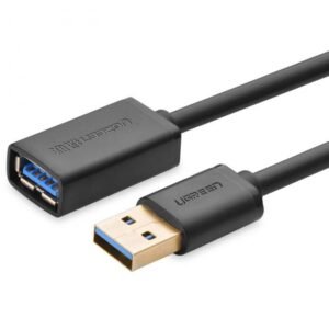 UGREEN USB 3.0 Cable AM to BM Print Cable 3m Braided Data Lead  - (Black)