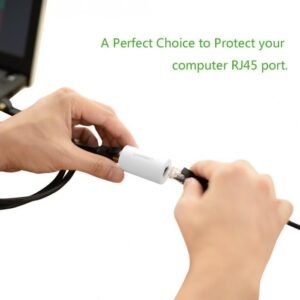 UGREEN RJ45 Coupler 2 Pack, Ethernet Extender 1000Mbps in Line Coupler Cat7 Cat6 Cat5e Cable Connector Ethernet Adapter Female to Female Black