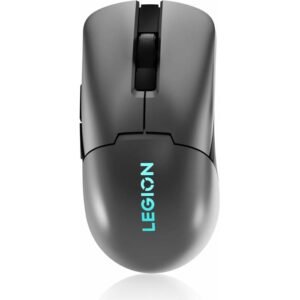 Lenovo Legion M600s RGB Wireless Gaming Mouse – 19,000 DPI, 6 Programmable Buttons, 70 Hours Battery Life, Tri-Mode Connectivity (2.4 GHz, Bluetooth, Wired), (Iron Grey)
