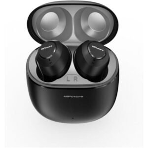 HiFuture OlymBuds3 Comfort Fit Wireless Earbuds, Up to 25Hrs Playtime, IPX5 Waterproof, Comfort Fit, 6MM Driver, Powerful Bass, Light weight, Smart Touch Controls, AI Voice Assistant