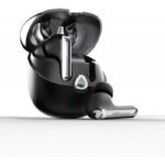 HiFuture SonicAIR 4Mic ENC Wireless Earbuds, Up to 35Hrs Playtime, IPX5 Waterproof, Comfort Fit, 10MM Driver, Soft Bass, Light weight, AI Voice Assistant (Black)