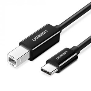 UGREEN USB C to USB B Cable Braided High Speed USB Type B Cable Compatible with MacBook, ASUS, HP, Acer to all USB B Devices