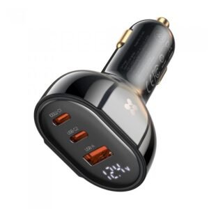 Mcdodo CC-4450 128W Digital Display 2C+1A PD Fast Car Charger