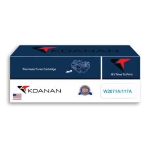 KOANAN W2073A/117A High Quality Printer Toner Cartridge Compatible With HP Color Laser MFP 178/179nw/nwg/fnw/fwg series, 150a/nw - Yellow