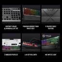 MSI Vigor GK71 Sonic AR Mechanical RGB Gaming Keyboard Sonic Blue Switches With MSI Rest Pad New Technology MSI Sonic Blue Clicky Switches Light & Clicky CLEARCAPS FOR ENHANCED RGB - Image 5