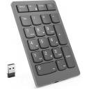 Lenovo Go Wireless Numeric Keypad ultra slim profile at 13 mm Rechargeable , up to 3 months use in single charge Supports Lenovo Unified Pairing Receiver - Storm Grey - Image 2