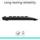 Logitech MK345 Wireless Combo Full-Sized Keyboard with Palm Rest and Comfortable Right-Handed Mouse, 2.4 GHz Wireless USB Receiver, Compatible with PC, Laptop,Black - Image 4