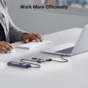 UGREEN Aluminium USB C Hub, 4 Ports USB C with 2 USB C & 2 USB 3.0, USB-C Multiport Splitter with 5Gbps for PC Laptop MacBook Pro/Air iMac iPad Pro Surface, iPhone 15/15 Pro - Image 2