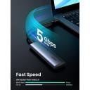 UGREEN M.2 NGFF USB C 3.1 Gen 1 Enclosure, External Case SATA Hard Disk B or M&B Key UASP 2TB Compatible with 970 Evo Plus, Crucial P1, WD with USB C Cable - Image 3