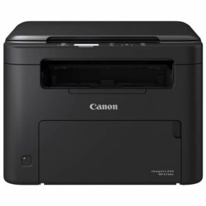 Canon i-SENSYS MF272dw Mono Laser Multi-Function Printer, 29 ppm Speed, 3-in-1 Print Scan Copy, Auto Duplex, Wireless & Network Ready, 5-Line LCD, Compact Design, Black