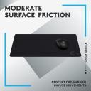 Logitech G240 Cloth Gaming Mouse Pad, Optimized for Gaming Sensors, Moderate Surface Friction, Non-Slip Mouse Mat - Black - Image 3