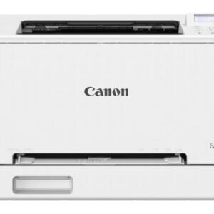 Canon i-SENSYS LBP646Cdw Colour Laser Printer, 25 ppm Speed, Auto Duplex, Wireless & Gigabit Ethernet, Secure Print, 5-Line LCD, Single Function, White