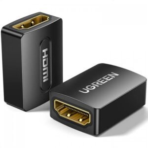 UGREEN HDMI Couple  4K@60Hz HDMI Female to Female Adapter HDMI 2.0 Extender for HDMI Cables 3D HDMI Connector Compatible with HDTV Roku TV Stick Chromecast Nintendo Switch Xbox PS5/4 Laptop PC