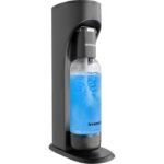 Drinkmate OmniFizz Sparkling Water and Soda Maker, Carbonates Any Drink Without Diluting It, CO2 Cylinder 60L (Included) - Matte Black