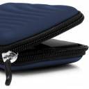 Pouch 2.5" External Hard Drive Case Semi Hard Shell - Zig Zag Navy Blue - Image 5
