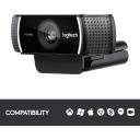Logitech C922 Pro Stream Webcam 1080P for HD Video Streaming & Recording - Image 3