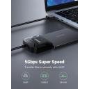 UGREEN SATA to USB 3.0 Adapter Cable for 3.5 2.5 Inch SSD/HDD Hard Drive Reader SATA III Hard Drive Disk Converter Support UASP Compatible with Samsung Seagate WD Hitachi with 12V Power Adapter - Image 3